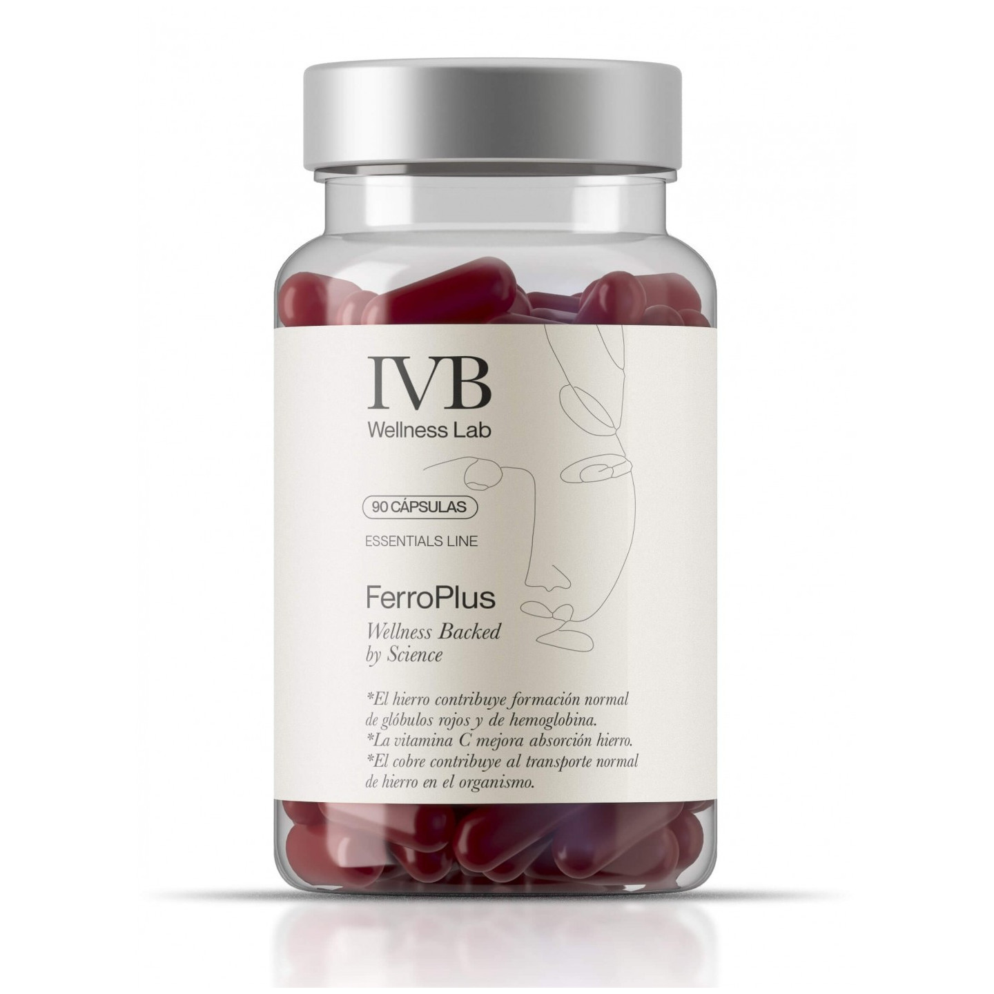 IVB FerroPlus 90 cápsulas - Hierro | STG Farma