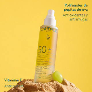 Caudalie VinoSun Agua Solar SPF50+ 150 ml - Protectores solares corporales | STG Farma