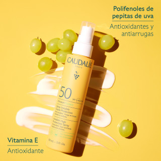 Caudalie VinoSun Spray Invisible SPF50+ 150 ml - Protectores solares corporales | STG Farma