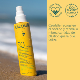 Caudalie VinoSun Spray Invisible SPF50+ 150 ml - Protectores solares corporales | STG Farma