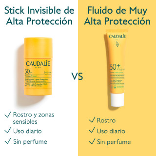 Caudalie VinoSun Stick Invisible SPF50 15g - Sticks solares | STG Farma