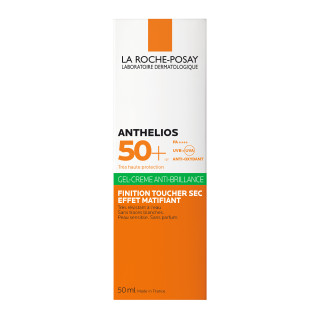 La Roche Posay Anthelios Gel Crema Toque Seco SPF50+ 50 ml - Protector solar piel grasa | STG Farma