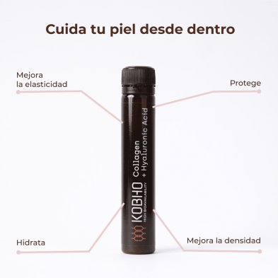 Kobho Colágeno + Ácido Hialurónico Duplo 40 viales