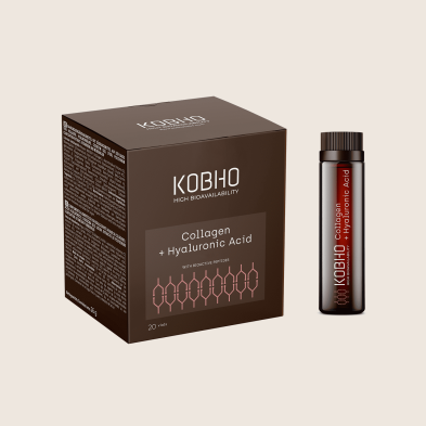 Kobho Colágeno + Ácido Hialurónico 40 viales