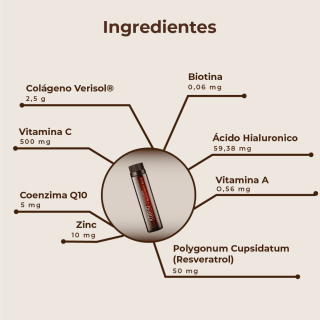 Kobho Colágeno + Ácido Hialurónico Duplo 40 viales - Colágeno | STG Farma