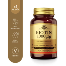 Solgar Biotina 1000 mcg 50 cápsulas