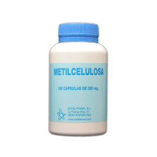Metilcelulosa 500 mg 60 cápsulas