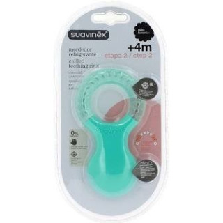 Suavinex Mordedor Refrigerante es el aliado perfecto para aliviar las molestias y dolores asociados a la dentición del bebé.