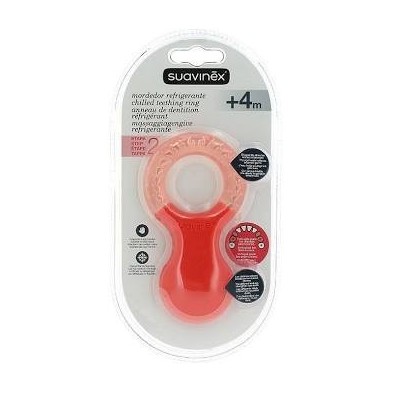 Suavinex Mordedor Refrigerante es el aliado perfecto para aliviar las molestias y dolores asociados a la dentición del bebé. Suavinex Mordedor Refrigerante es el aliado perfecto para aliviar las molestias y dolores asociados a la dentición del bebé.
