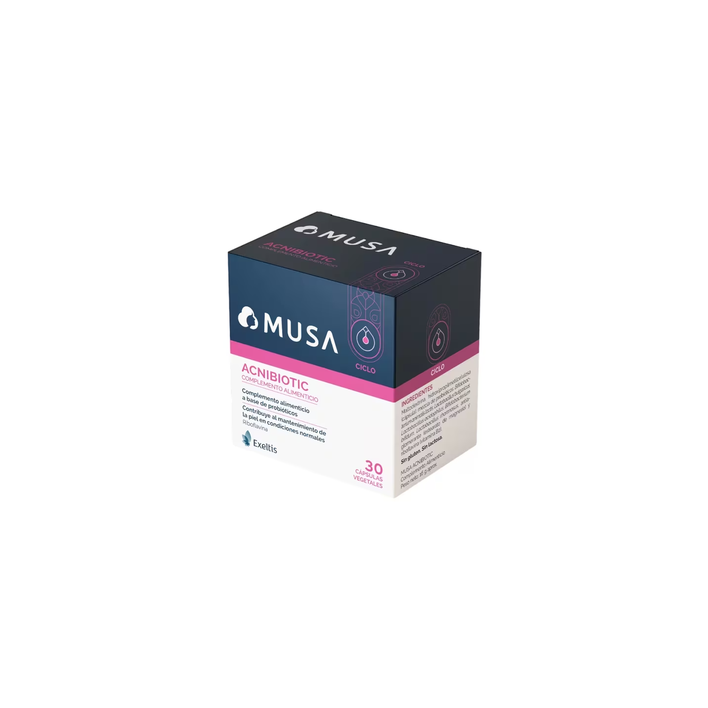 Musa Acnibiotic 30 cápsulas
