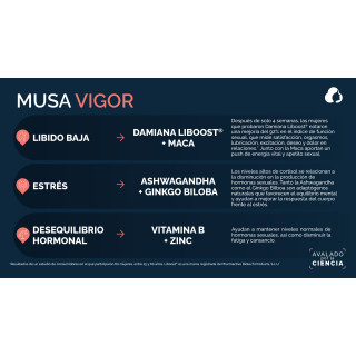 Musa Vigor 60 cápsulas - Nutrición | STG Farma
