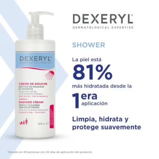 Dexeryl Shower 500 ml - Gel de ducha | STG Farma