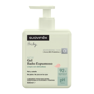 Suavinex Baby Gel de Baño Espumoso 500 ml