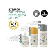 Suavinex Biberon Tetina Silicona Fisiologica Flujo L 360 ml