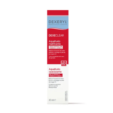 Dexeryl Dexeclear Aquafluido Matificante SPF50 40 ml Dexeryl Dexeclear Aquafluido Matificante SPF50 40 ml