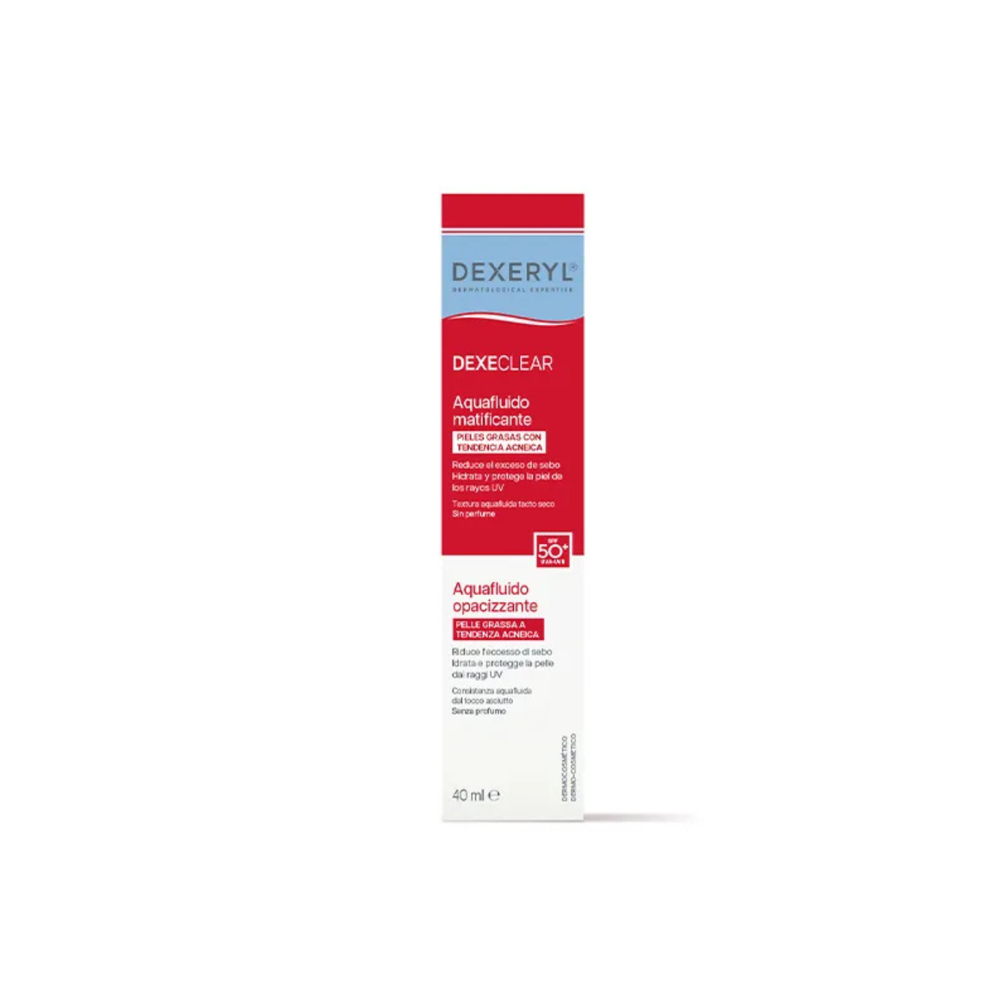 Dexeryl Dexeclear Aquafluido Matificante SPF50 40 ml