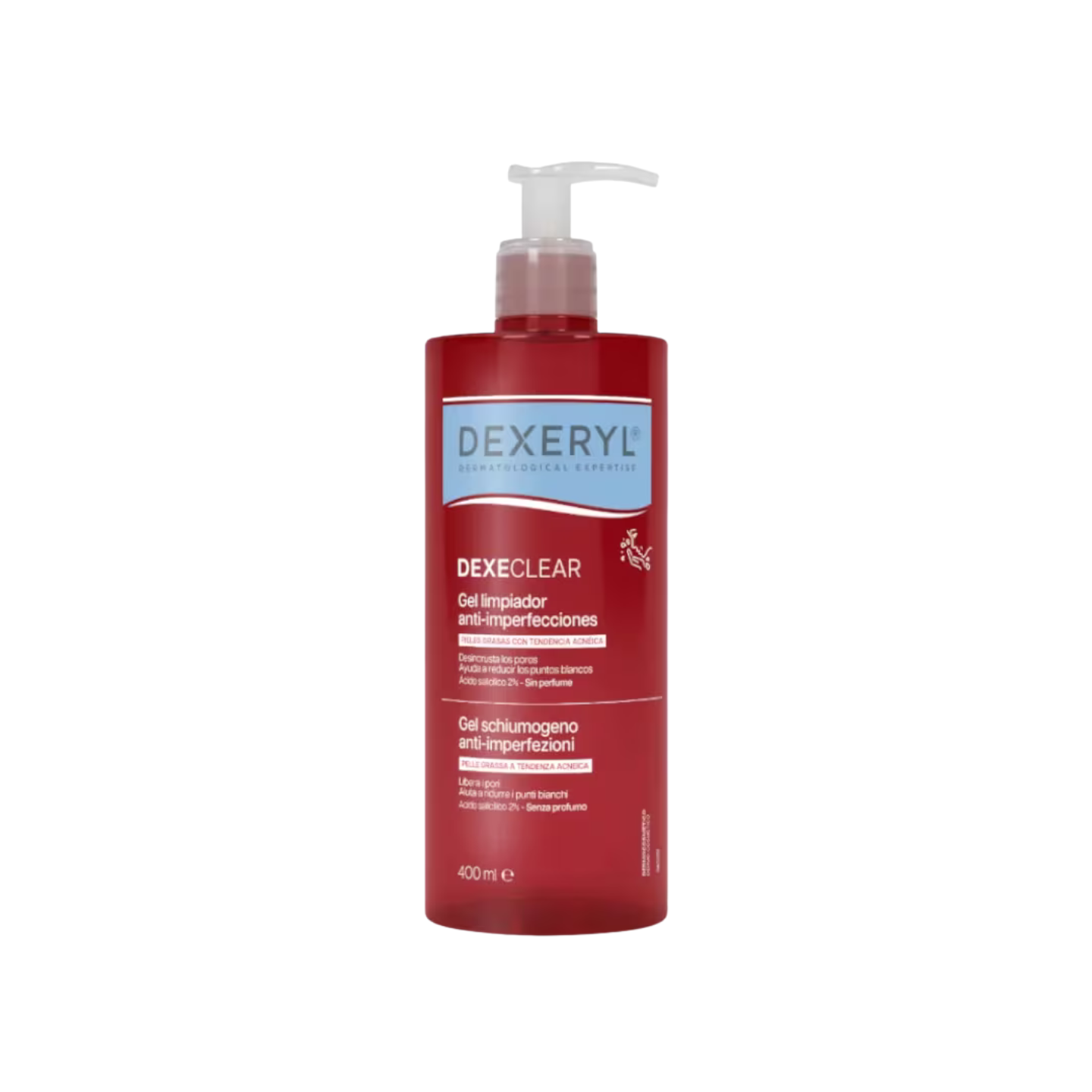 Dexeryl Dexeclear Gel Limpiador Imperfecciones 400 ml