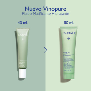 Caudalie Vinopure Fluido Matificante 60 ml - Cremas para piel grasa | STG Farma