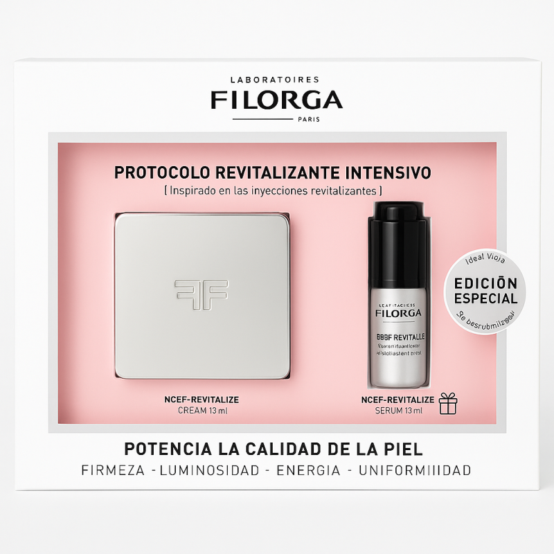 Filorga Cofre Descubrimiento NCEF Revitalize Crema 15 ml + Sérum 5 ml