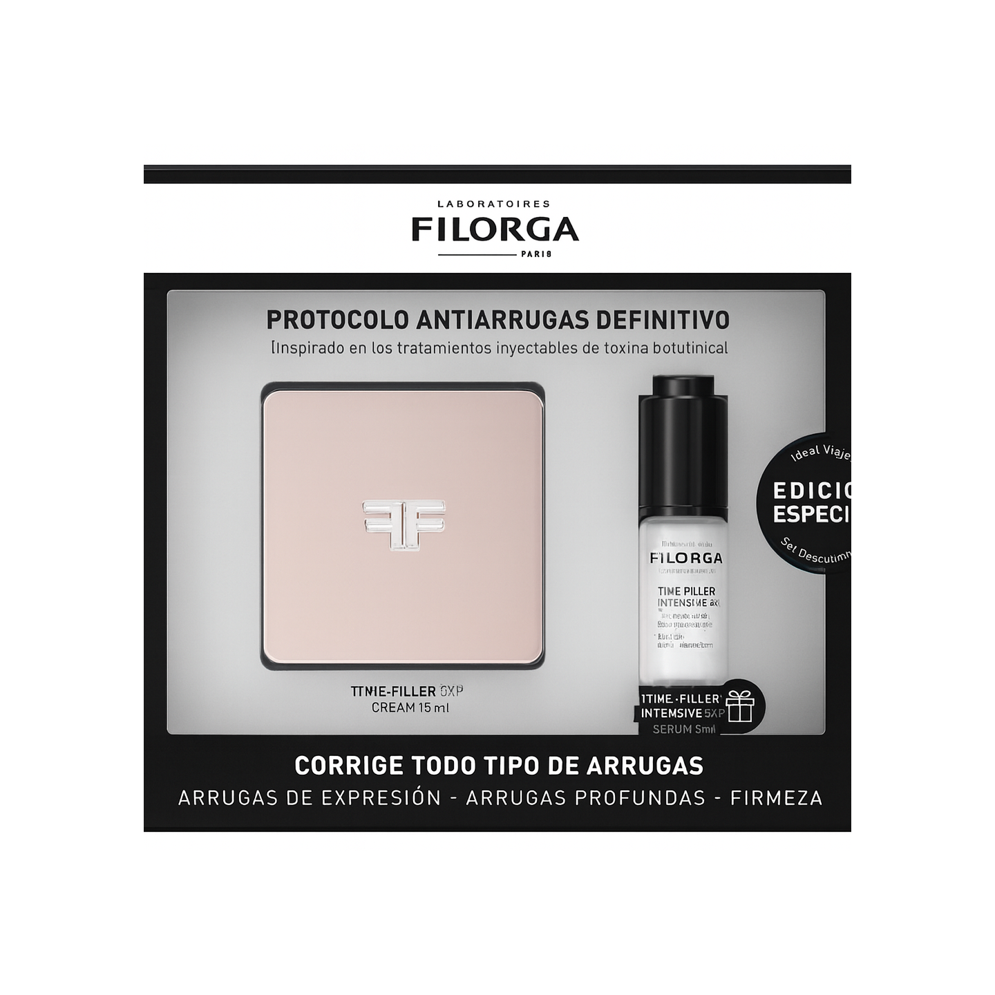 Filorga Cofre Descubrimiento Time Filler Crema 15 ml + Serum 5 ml - Regalos | STG Farma