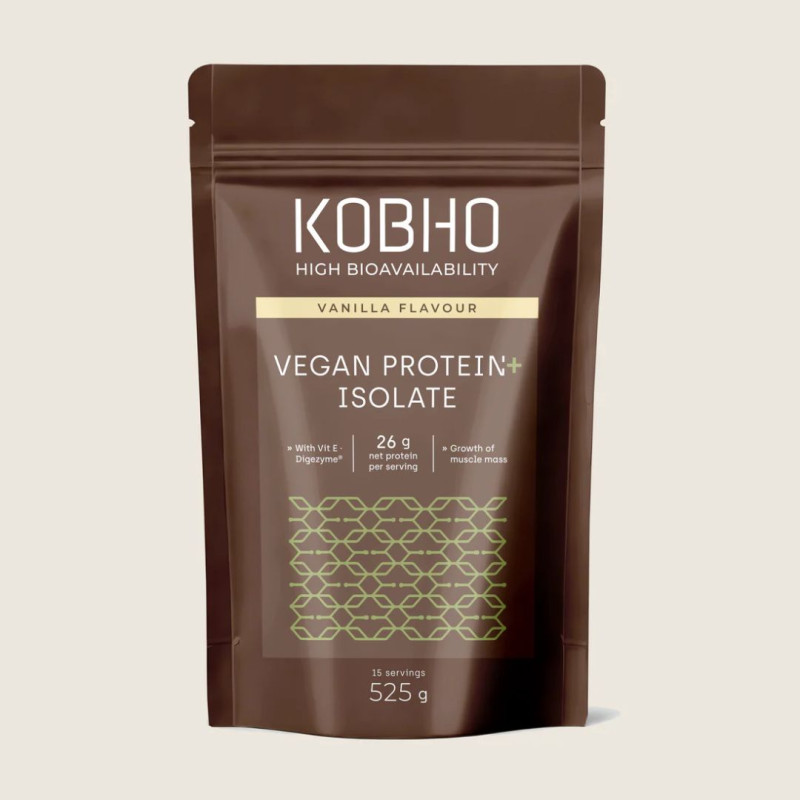 KOBHO Vegan Protein Isolate 525 gramos