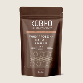 KOBHO Proteina Whey Sabor Chocolate 525 gramos