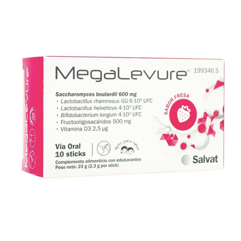 Megalevure Fresa 10 sticks