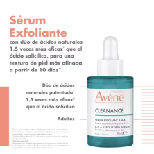 Avène Cleanance AHA Sérum Exfoliante 30 ml
