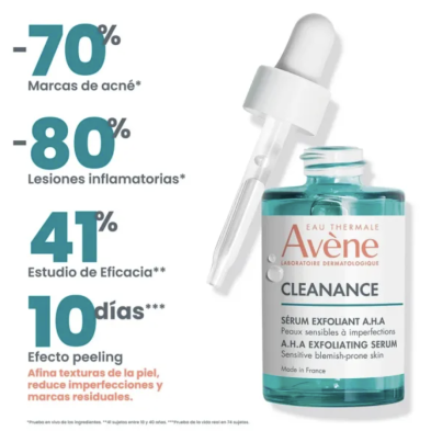 Avène Cleanance AHA Sérum Exfoliante 30 ml