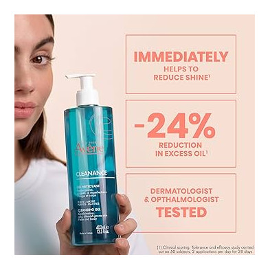 Avène Cleanance Gel Limpiador 400 ml