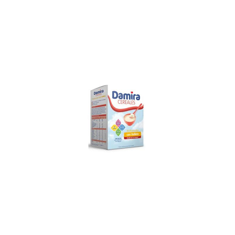 Damira Papilla 8 Cereales con Galleta María 600 g