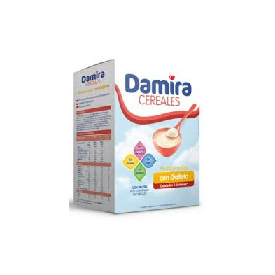Damira Papilla 8 Cereales con Galleta María 600 g