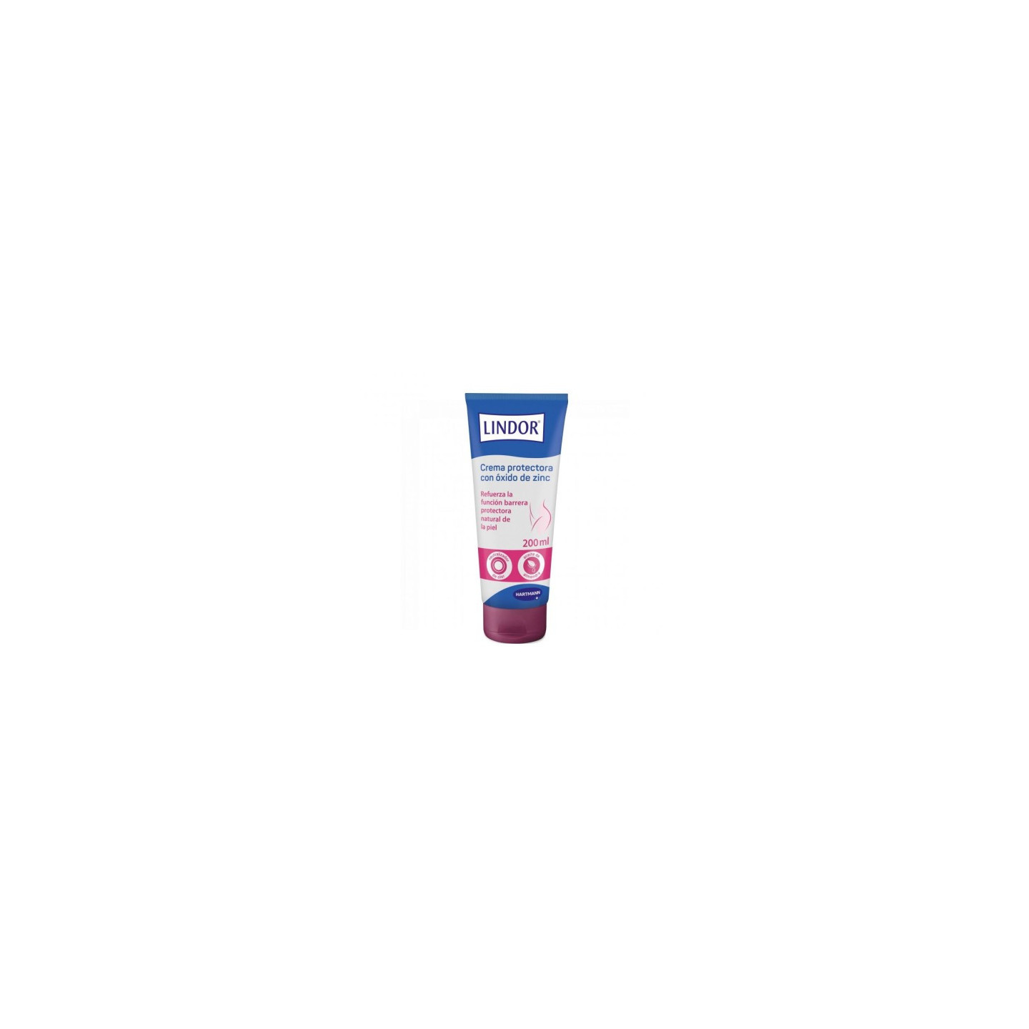 Lindor Crema protectora Óxido Zinc 200 ml - Hidratación corporal | STG Farma