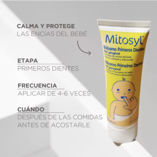 Mitosyl Bálsamo Primeros Dientes 25 ml - Baño | STG Farma