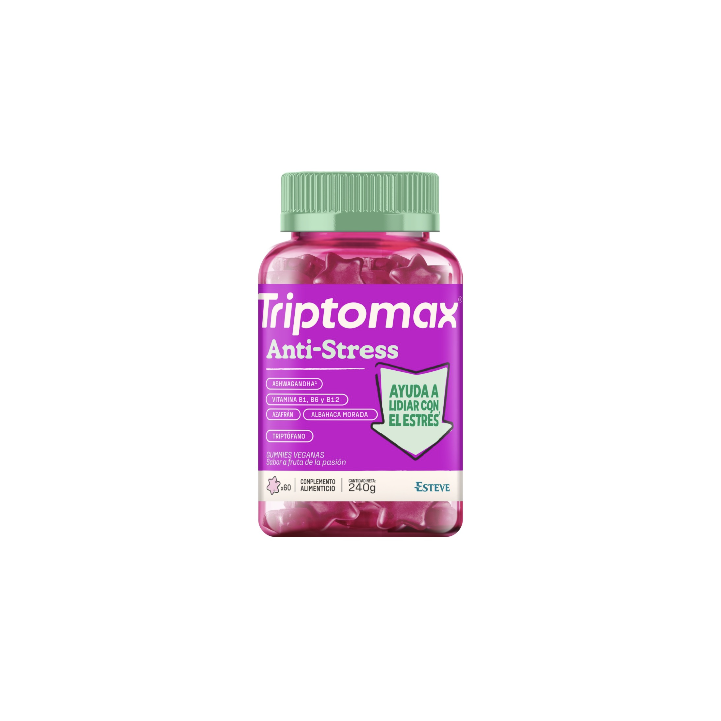 Triptomax Anti Stress 60 gummies