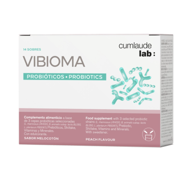 Cumlaude Vibioma Melocotón 14 sobres