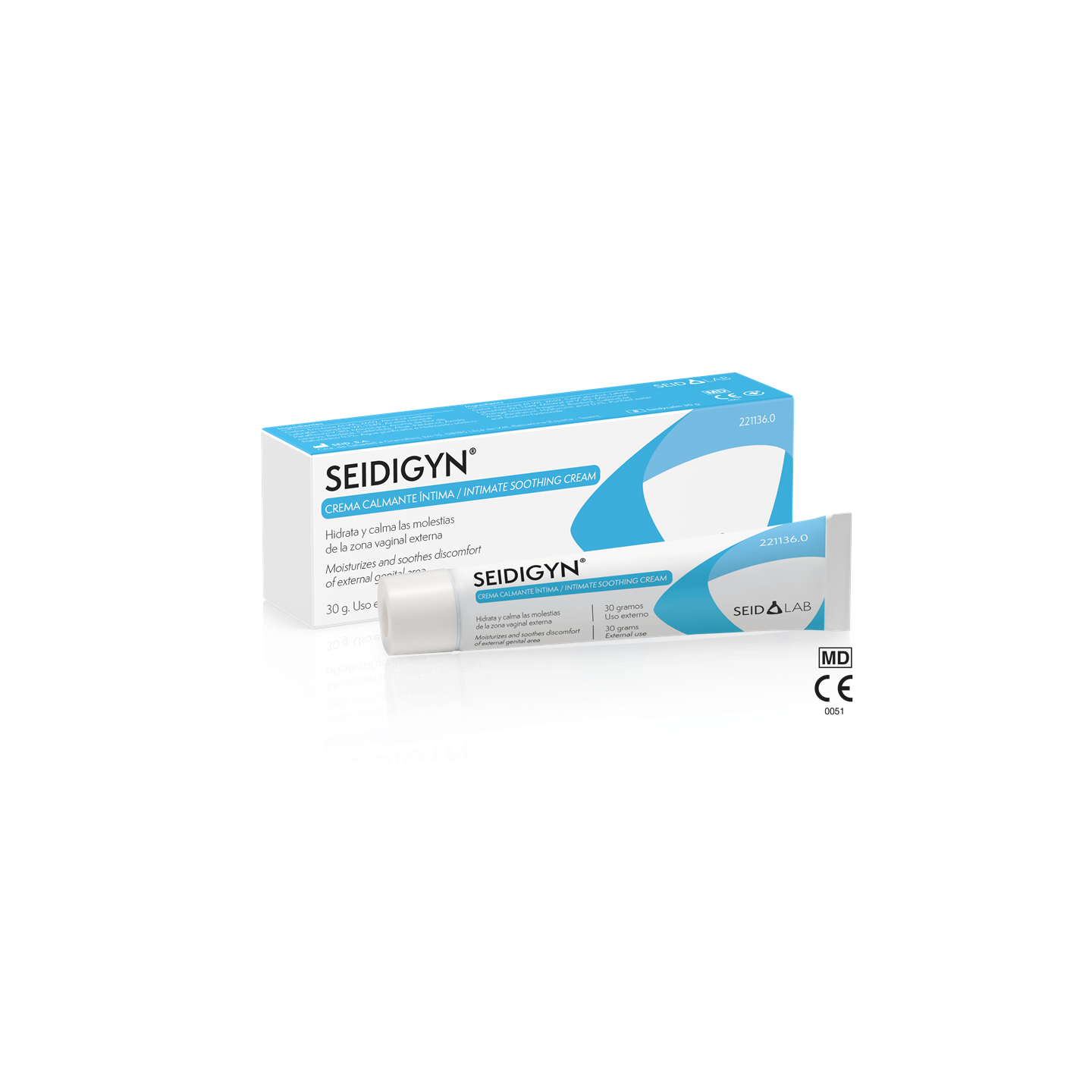 Seidigyn Crema Calmante Íntima 30 ml