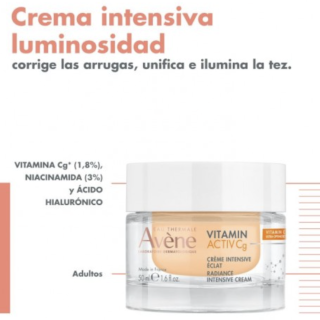 Avène Vitamin ActivCg Crema Luminosidad 50 ml - Crema | STG Farma