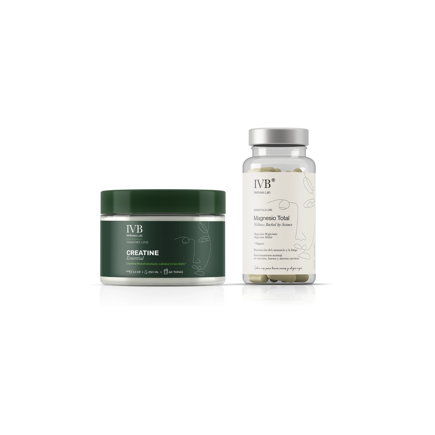 IVB Pack Gym Creatina Essential y Magnesio