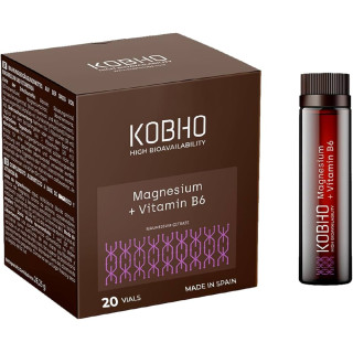 Kobho Magnesio + Vitamina B6 20 viales