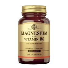 Solgar Magnesio y Vitamina B6 100 comprimidos