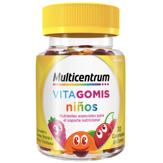 Multicentrum Vitagomis Niños 30 unidades