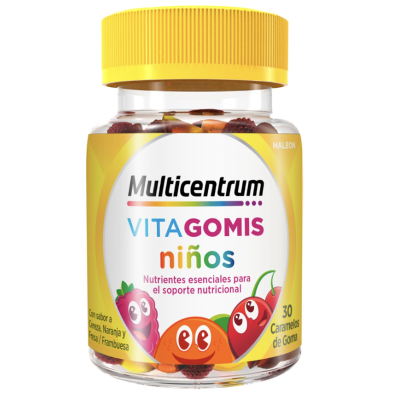 Multicentrum Vitagomis Niños 30 unidades