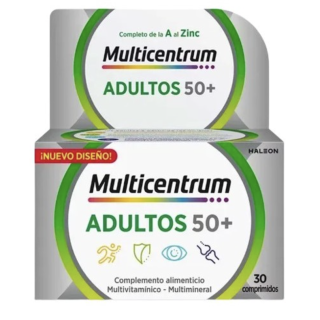 Multicentrum Adultos 50+ 30 comprimidos
