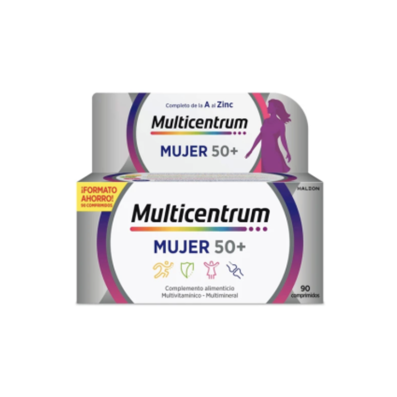Multicentrum Mujer 50+ 90 comprimidos