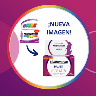 Multicentrum Mujer 90 comprimidos - Multivitamínicos | STG Farma