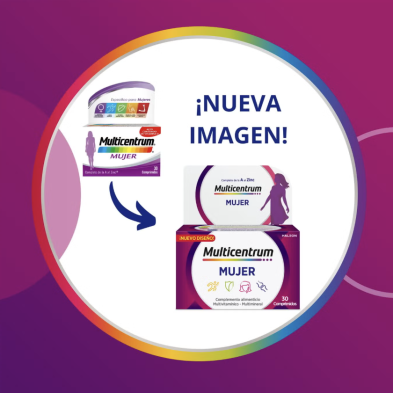 Multicentrum Mujer 30 comprimidos