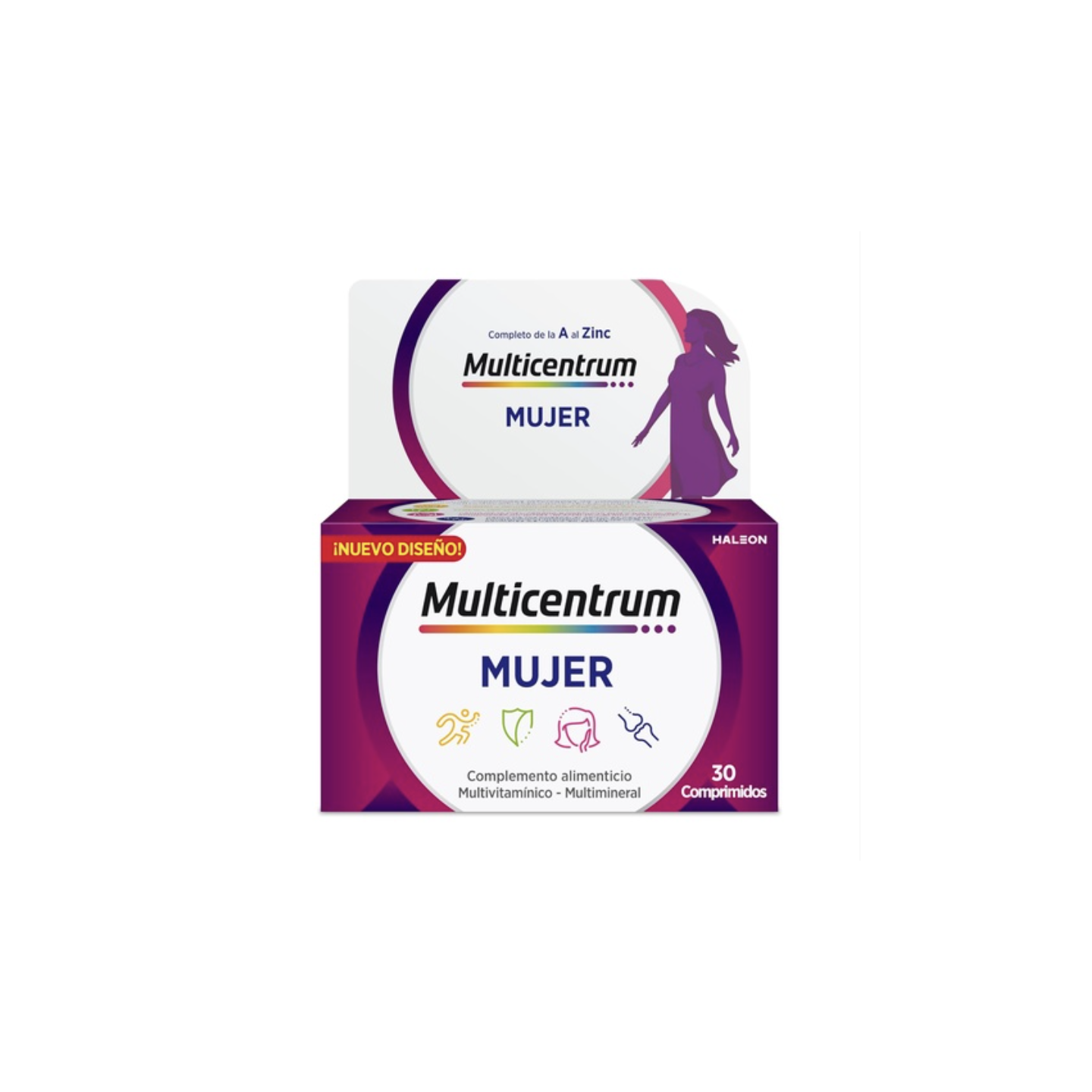 Multicentrum Mujer 30 comprimidos