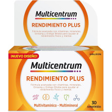 Multicentrum Rendimiento Plus 30 comprimidos