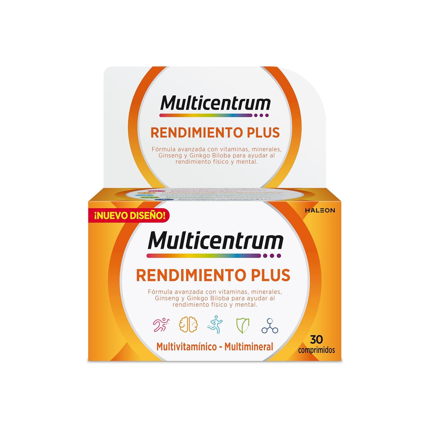 Multicentrum Rendimiento Plus 30 comprimidos - Multivitamínicos | STG Farma